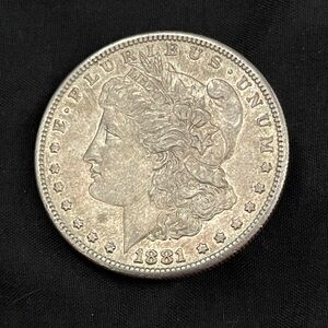 1881 Mogan Silver Dollar Coin - Circulated Condition, Collection Coins